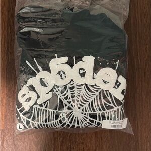 OG Black Sp5der Hoodie